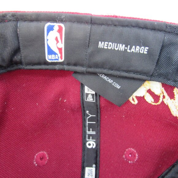 Cleveland Cavaliers New Era LeBron James 23 Wide Brim Adj Snapback Cap Hat - Picture 10 of 11